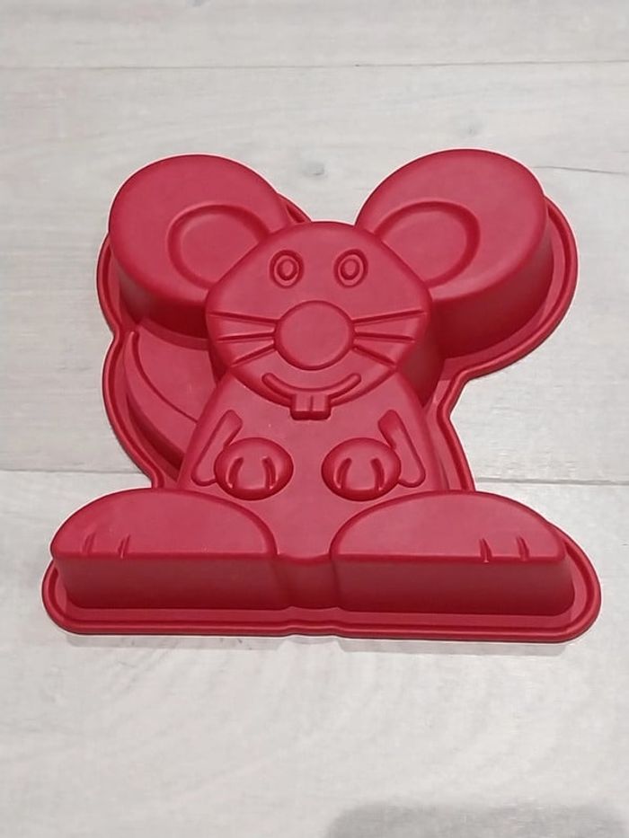 Moule souris en silicone 20cm x 20cm