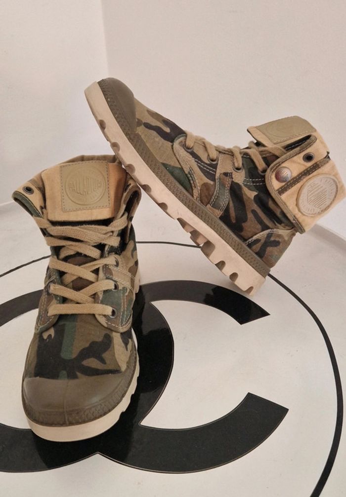 Baskets Palladium camouflage pointure 36