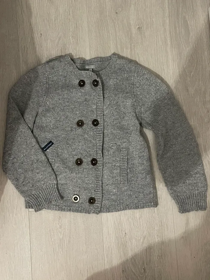 Pull gilet garcon miniman