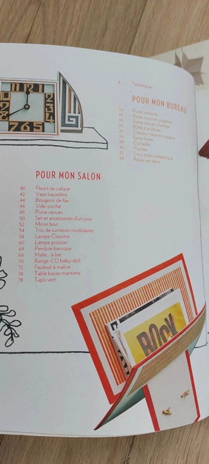 Dernier prix-Lot 2 livres loisirs créatifs  papier/carton - photo numéro 8