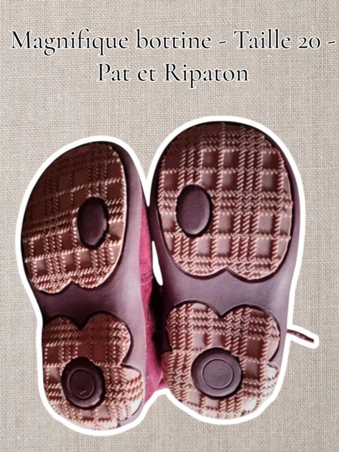 Magnifique bottine - Taille 20 - Pat et Ripaton - photo numéro 5