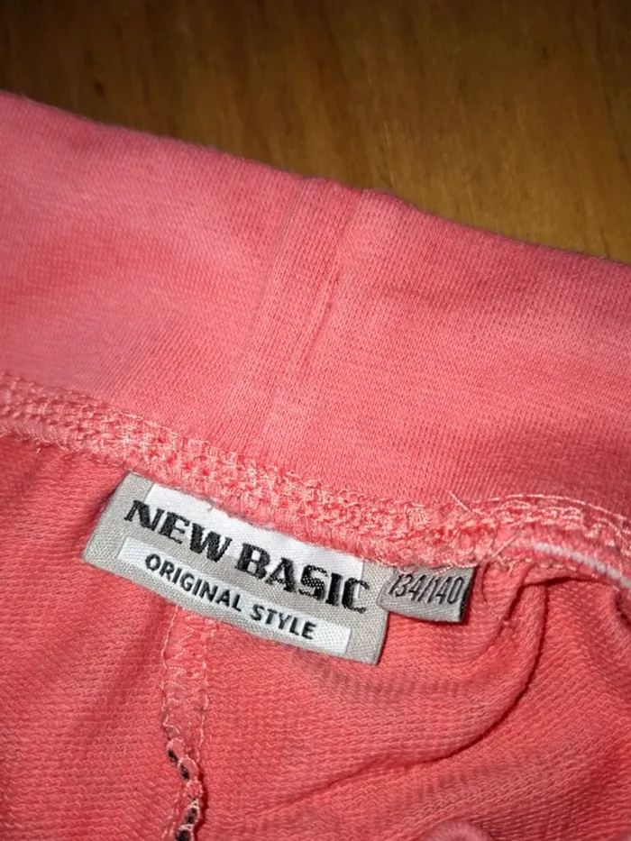 Jogging corail et noir 9/10 ans - photo numéro 5