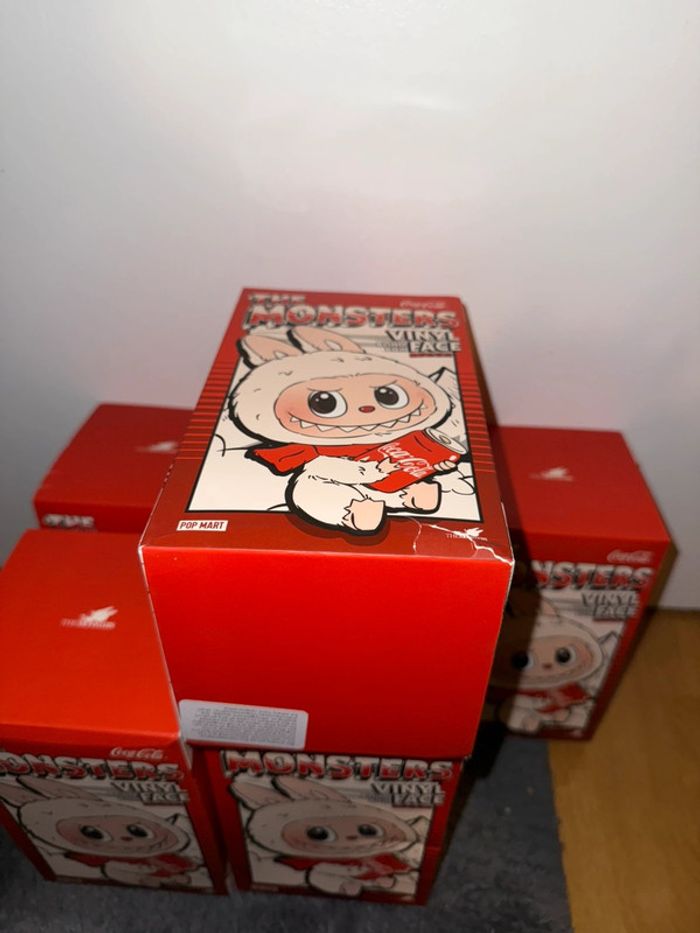 Set complet The monsters Labubu Vinyl Face Coca cola Pop Mart(Whole set) - photo numéro 7