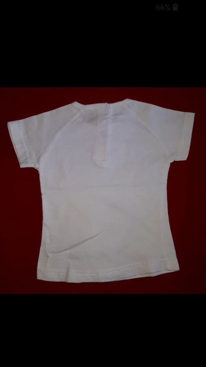 T-shirt manches courtes 12 mois - photo numéro 3