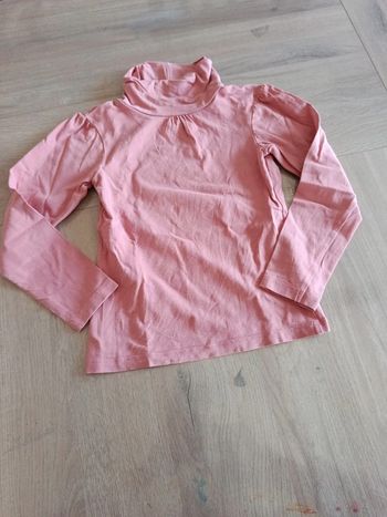 Sous pull vieux rose