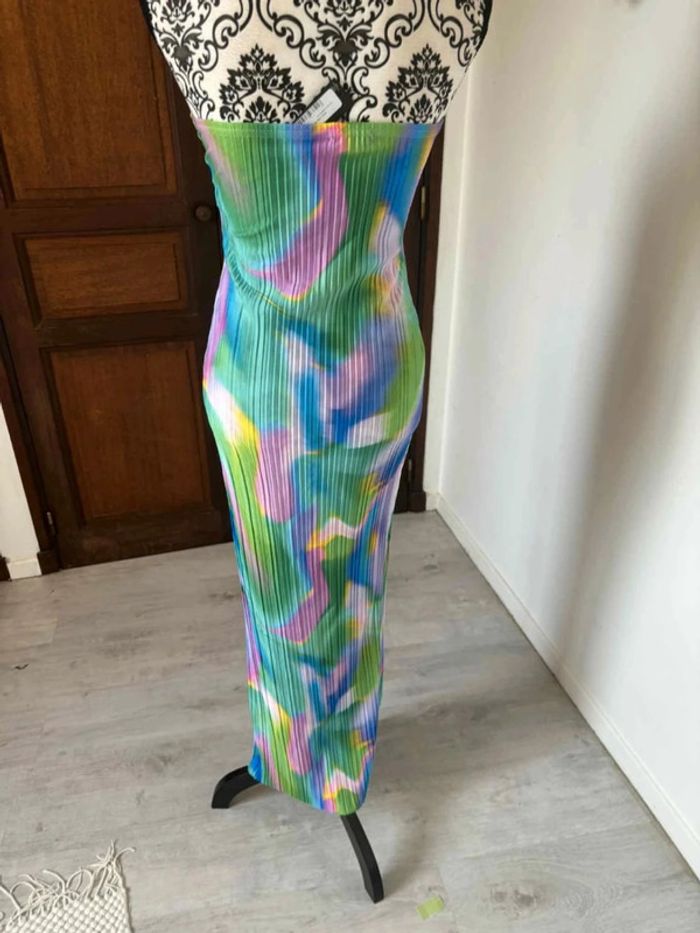 Robe Bustier multicolore 38 - photo numéro 4