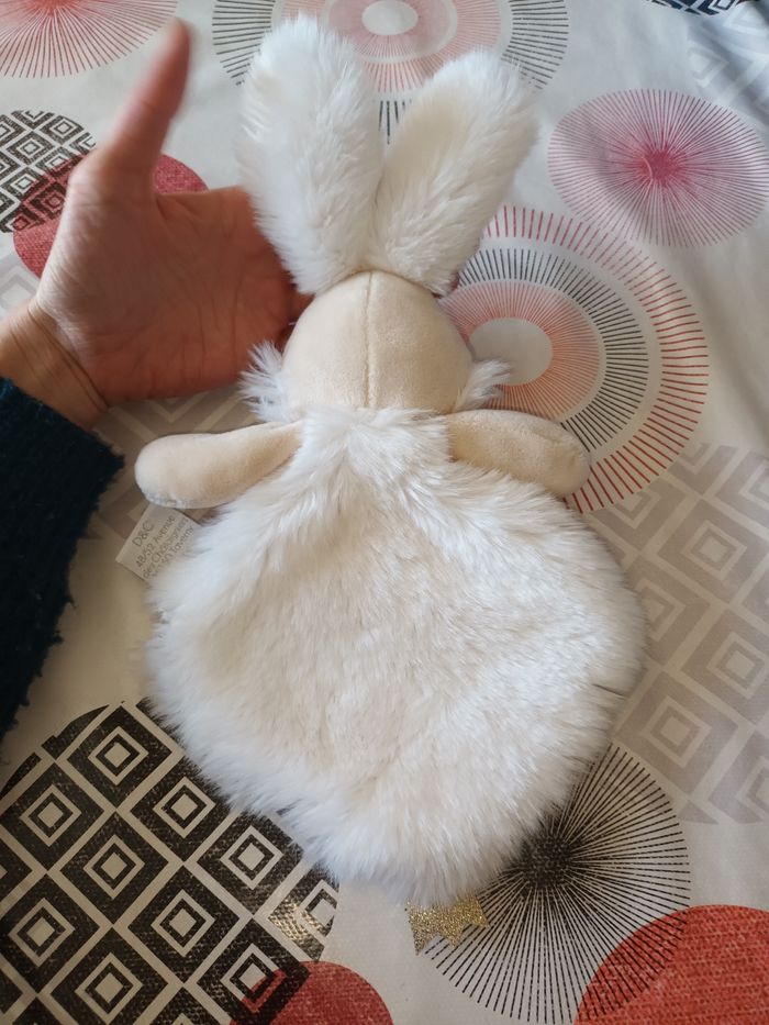 Doudou lapin de sucre rose 🐰 Doudou et Compagnie Neuf 🏷 - photo numéro 4