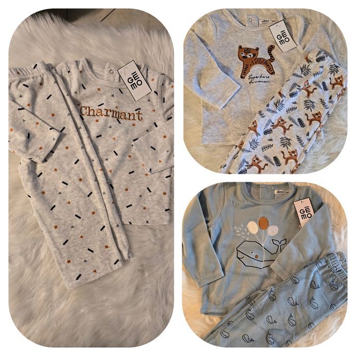 (Neufs non portés) 🏷💙🥰😍 pyjamas 24mois garçon 😍🥰💙