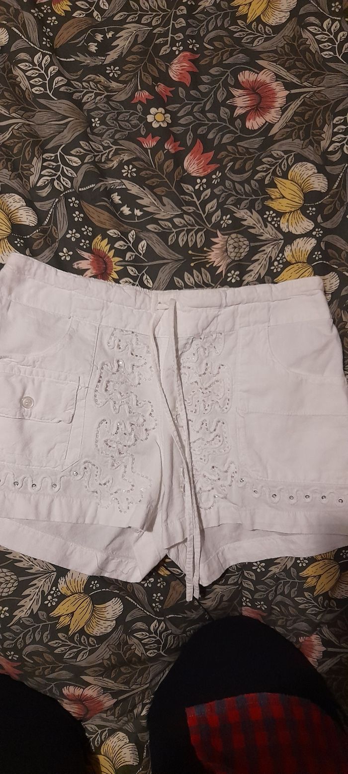Short  blanc