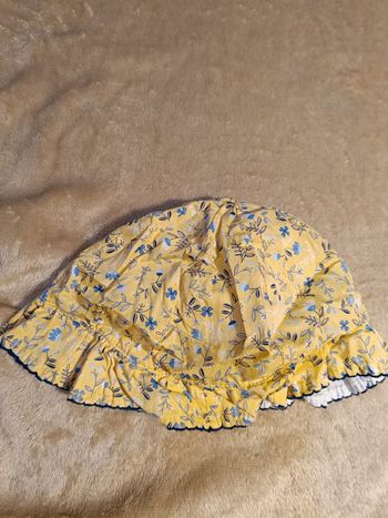 Chapeau été 50 cm fleurs