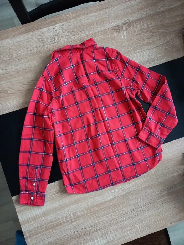 Chemise rouge fille 10 ans - photo numéro 6