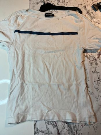 T shirt blanc  autre ton
