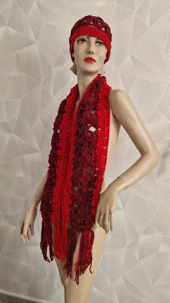 Ensemble bonnet + écharpe