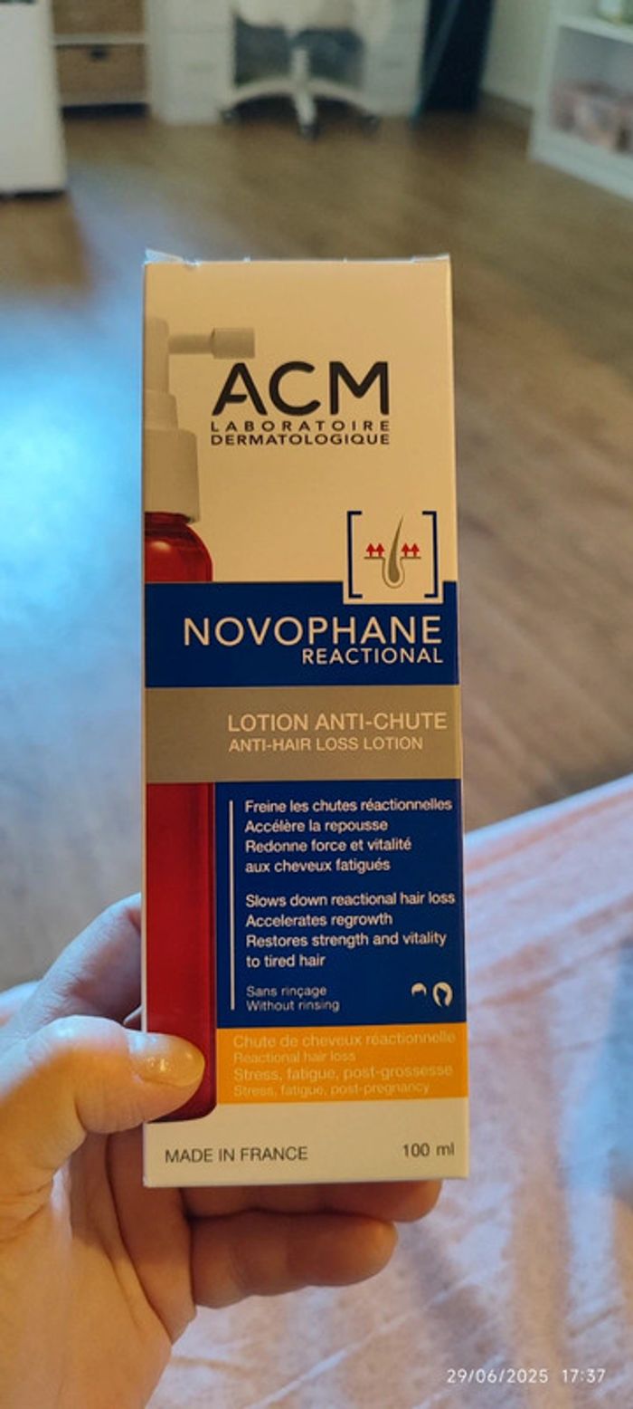 ACM Laboratoire Dermatologique Novophane Reactional Lotion Anti-chute 100 ml - photo numéro 9