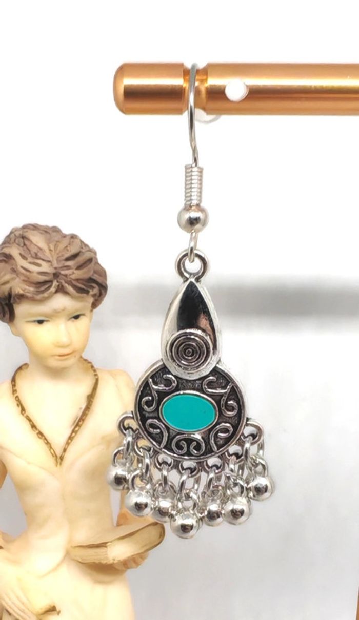 Boucles d'oreilles pendantes - photo numéro 2