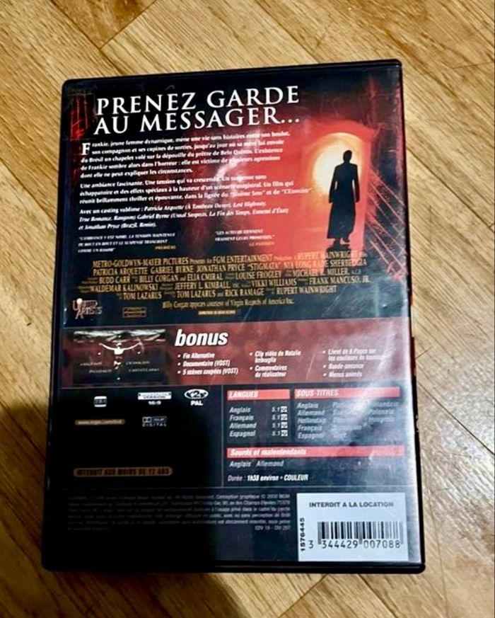 DVD Film D’horreur Stigmata - photo numéro 2