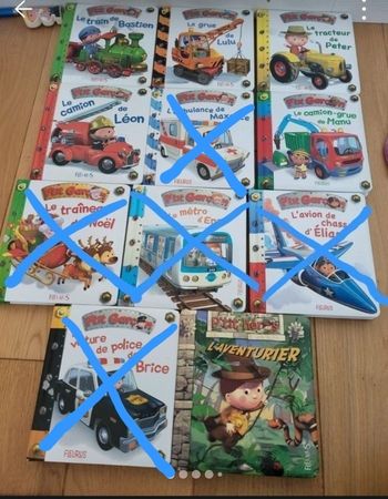 Lot de 5 livres P'Tit Garçon