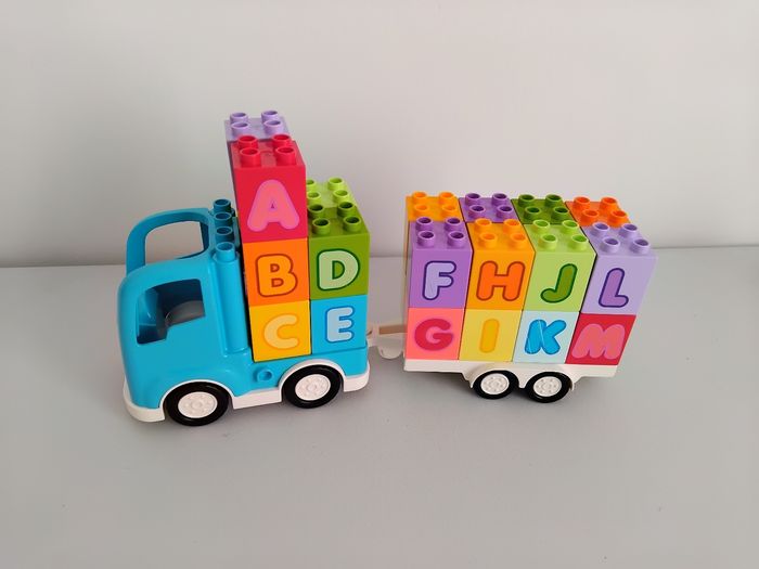 DUPLO Camion Briques Alphabet 10915 Complet - photo numéro 4
