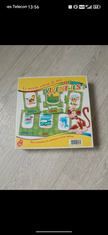 Jeu où vivent-ils? 
