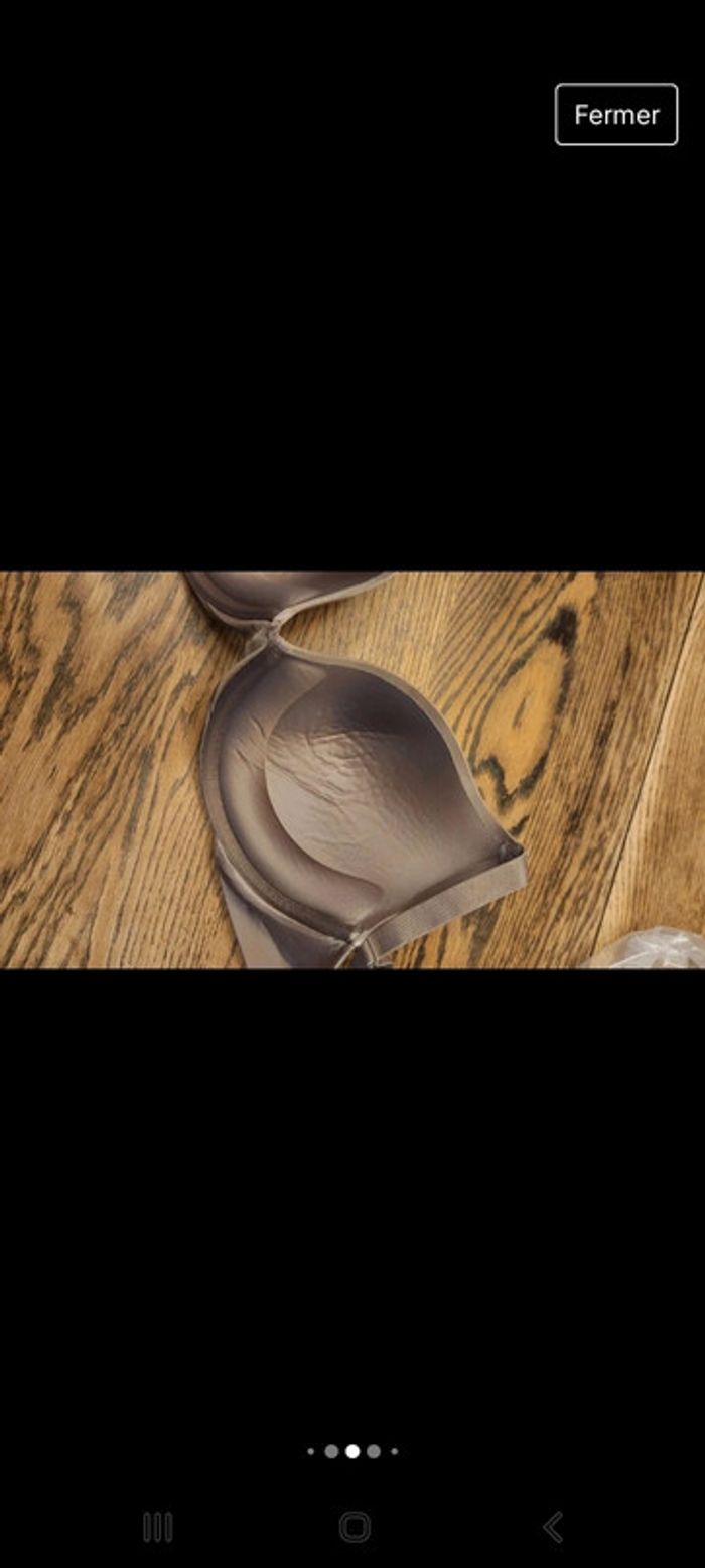Soutien gorge marron doré Sapph fr 90E - photo numéro 13