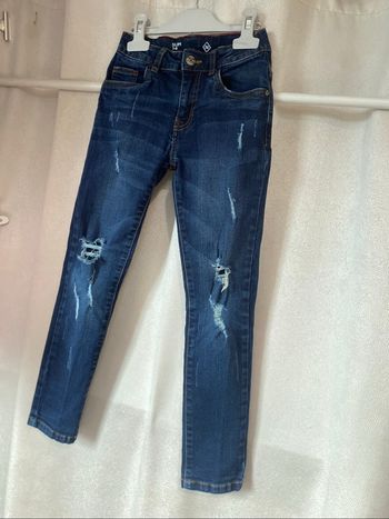 Jeans slim troué 7-8 ans Tex