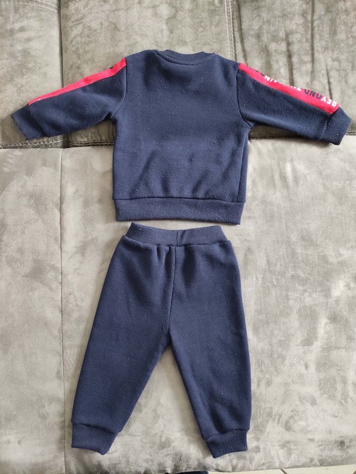 Ensemble survêtement bleu marine NASA garçon 9 mois - photo numéro 3