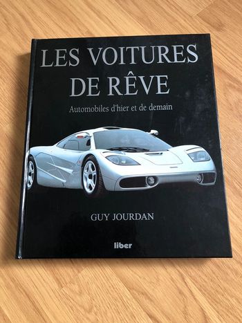 Livre les voitures de rêve 📖