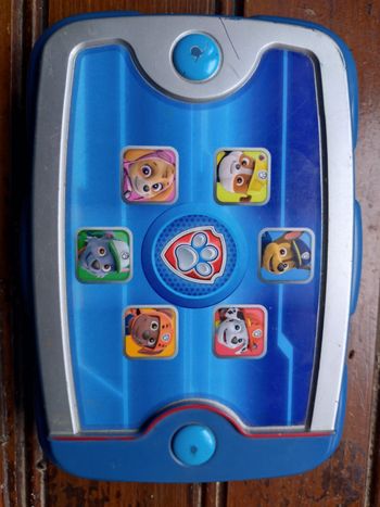Tablette tactile paw patrol 