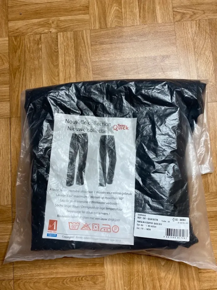Pantalon de travail noir Quick – Taille XL (NEUF) - photo numéro 5