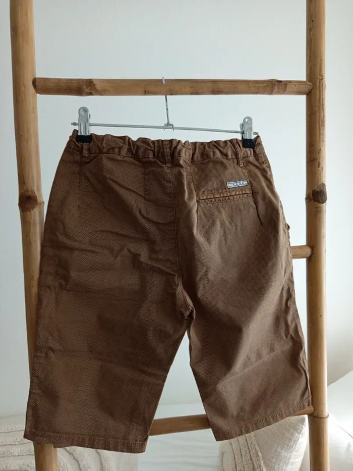 Short bermuda chino taille réglable élastique IKKS 12 ans - photo numéro 4