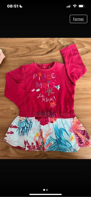 Robe catimini 12 mois