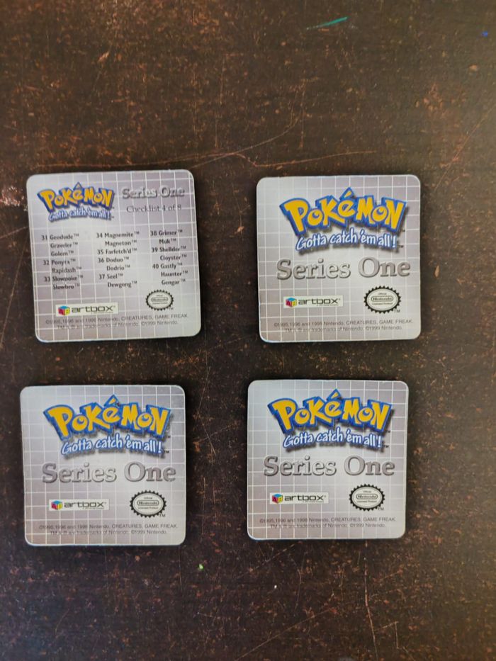 Lot de 4 cartes Pokémon Series One - photo numéro 2