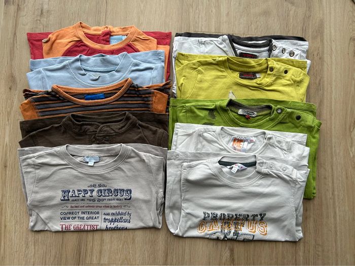 Lot de 10 T-shirts manches longues 3 ans
