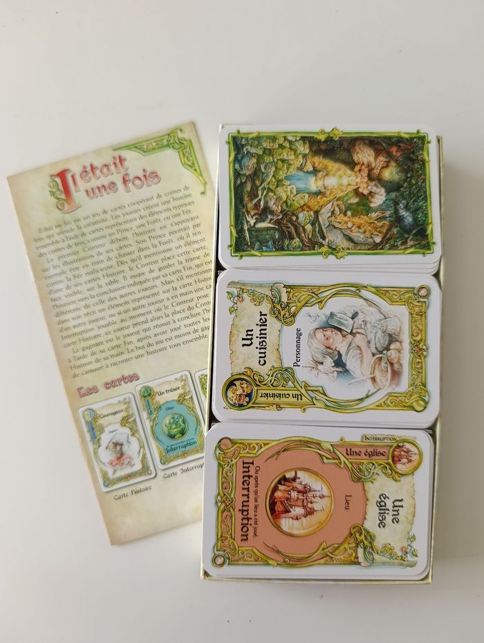 Jeu de cartes "Il était une fois" parfait état - photo numéro 3