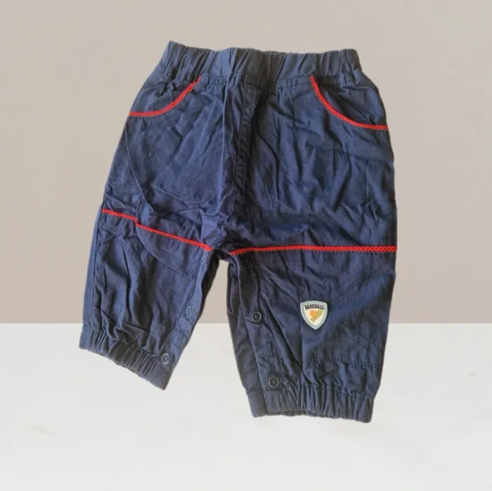Superbe pantalon cargo bleu - Bébé rêve - Taille 6 mois - photo numéro 2