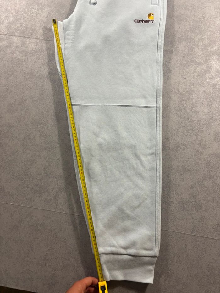 Jogging Carhartt American script Taille Xl Bleu clair Neuf avec étiquette - photo numéro 11