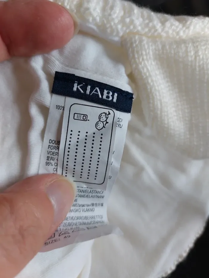 Bonnet maille avec liens - photo numéro 4