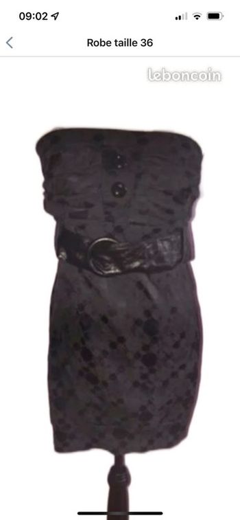 Robe bustier taille 36