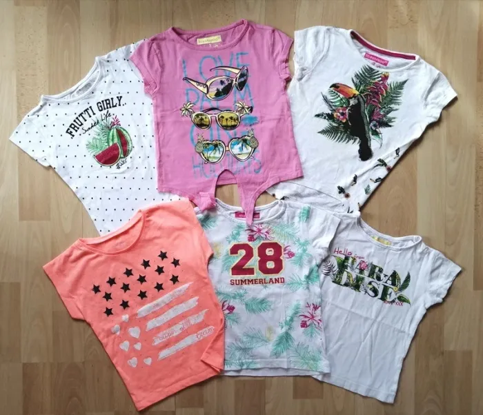 Lot de 6 t-shirts fille 3 ans - photo numéro 5