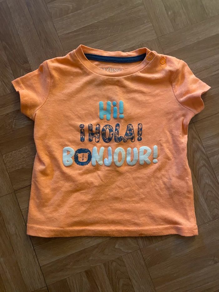 Lot de 2 t-shirt taille 12 mois In Extenso - photo numéro 3