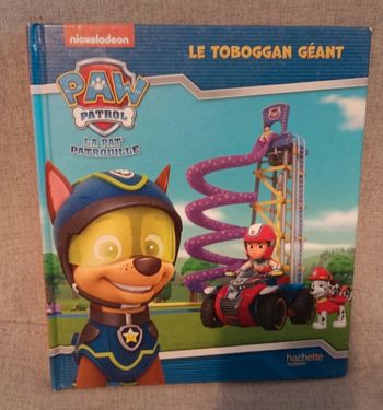 Livre pat patrouille et le toboggan géant