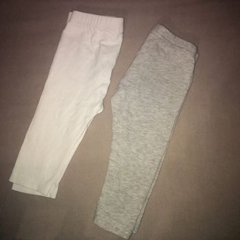 Lot 2 leggings neutre