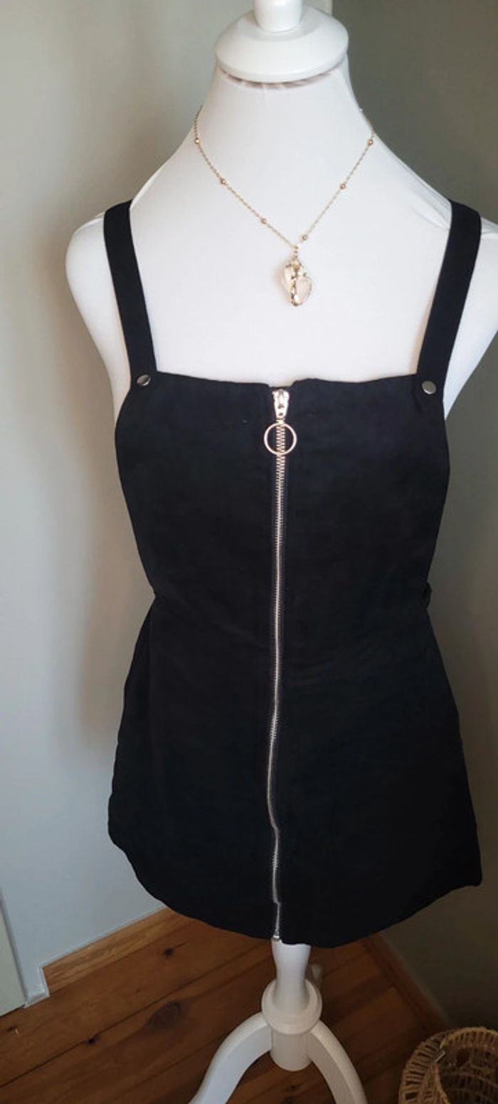 Jolie robe zippée bretelles ajustables Taille M - photo numéro 3