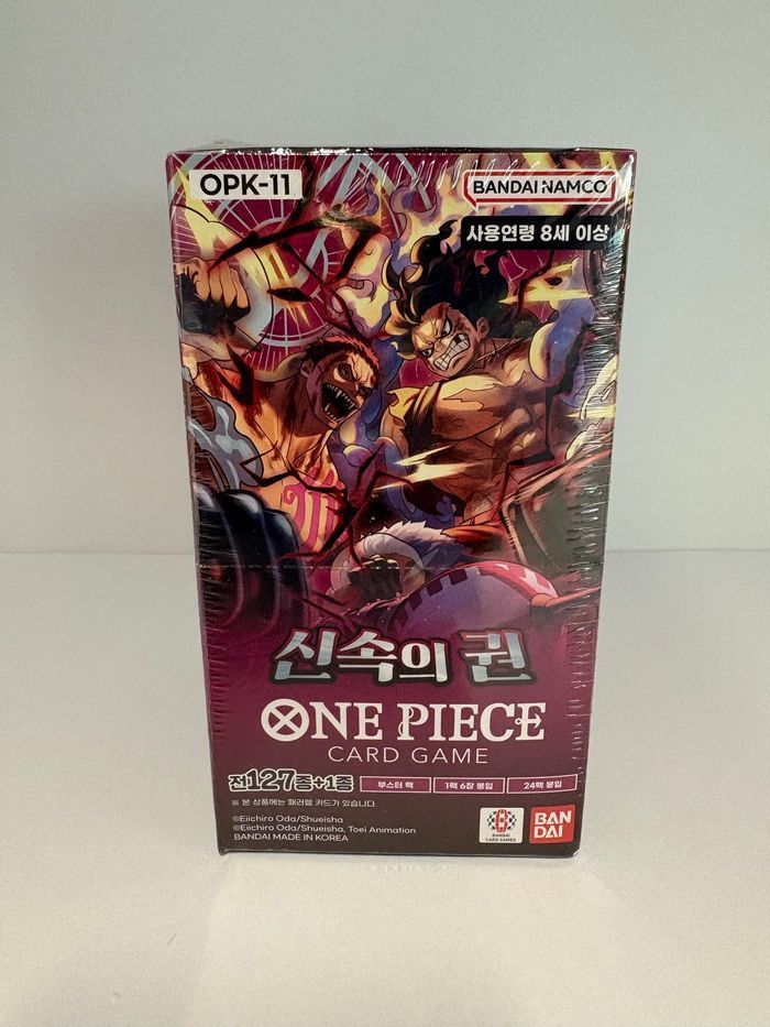 Display One Piece OP11 A Fist of Divine Speed (KR)