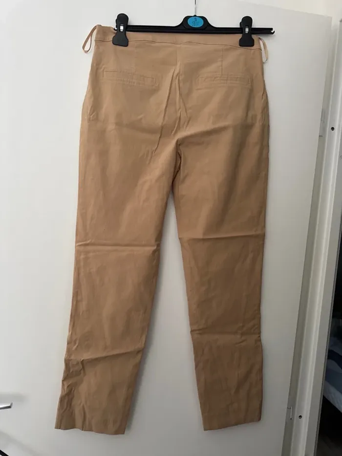 Pantalon de tailleur effet élastique - photo numéro 6