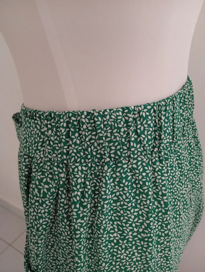 In April 1986 - Pantalon fluide - taille M/L | motif floral - photo numéro 5