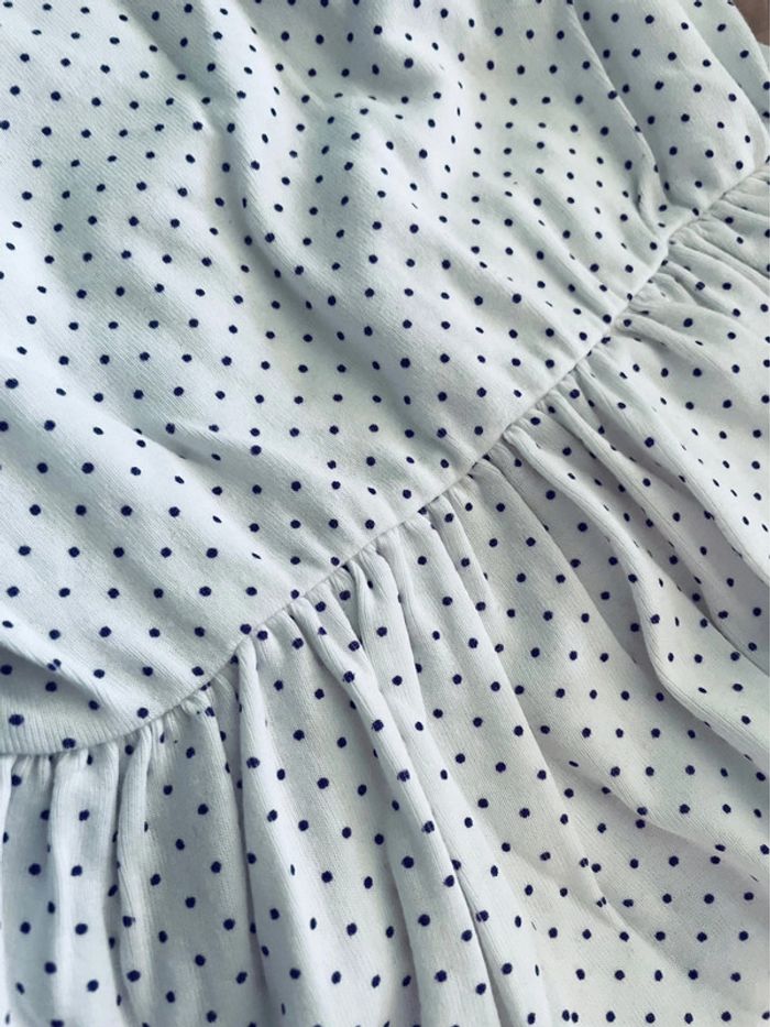 Robe pois Petit Bateau 12 mois. - photo numéro 3
