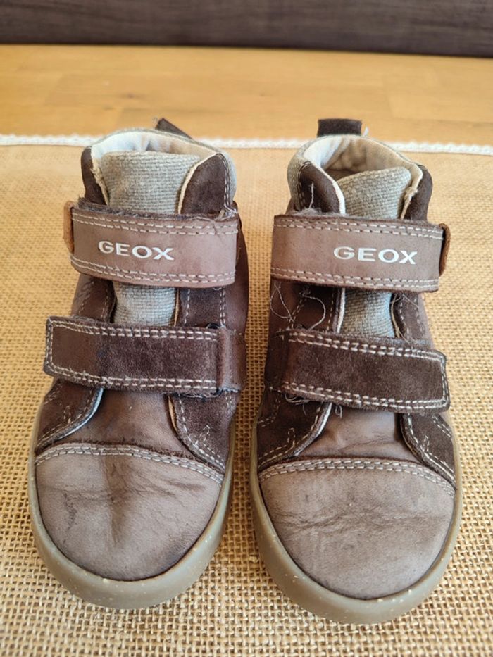 Bottines à scratchs en cuir Geox en 25 (EU) - photo numéro 3