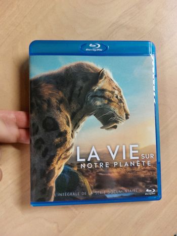 La vie sur notre planète blu-ray 