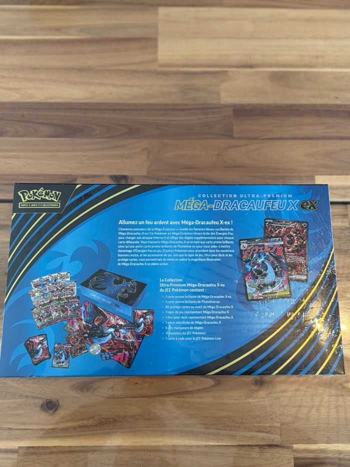 🔥 Coffret Collection Ultra Premium Méga-Dracaufeu X ex -UPC- 🔥 - photo numéro 5